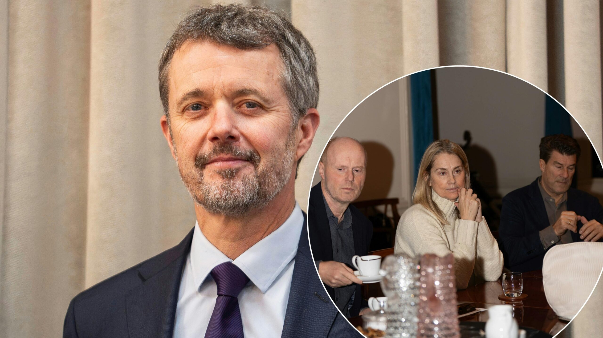 Kong Frederik havde inviteret komiteen ind i det private palæ: Nu dropper han Sport 2025 | BILLED-BLADET